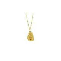 9Ct Gold Polished Boxing Glove Necklace