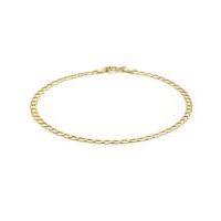9Ct Gold Flat Curb Bracelet