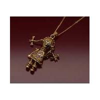 9Ct Gold Mini Rag Doll Necklace