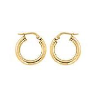 9Ct Gold Creole Earring