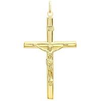 9ct Gold Large Crucifix Pendant 1.64.0383