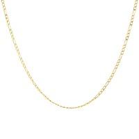 9ct Gold Hollow 24in Figaro Chain 1.15.0097