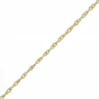 9ct Gold 16 Inch Prince of Wales Rope Chain