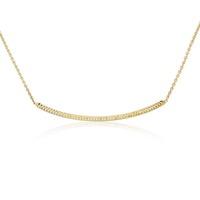 9ct hammered bar 17 necklace cn995 17