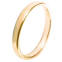 9ct 3mm Slight Court Ring SCL3 9Y K