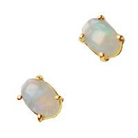 9ct Oval Opal Stud Earrings G40-5890-25