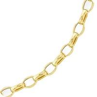 9ct 35mm oval belcher 20 chain 1145855