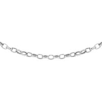 9ct White Gold 20 Inch Hollow Oval Belcher 5.14.5815