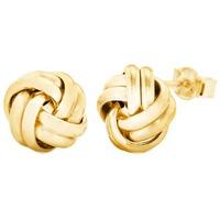 9ct Gold Double Knot Stud Earrings 1.55.6219