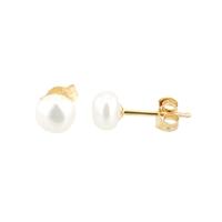 9ct 7 75mm akoya pearl stud earrings eoz107cm