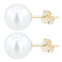 9ct 8-8.5mm Akoya Pearl Stud Earrings EOZ110CM