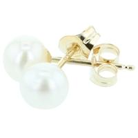 9ct 5 x 5.5mm Akoya Pearl Stud Earrings EOZ102PL