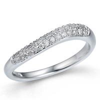 9ct white gold diamond wave ring 3208736001 m