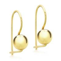 9ct Gold 6mm Ball Dropper Earrings 1.54.3249