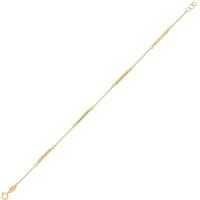 9ct bar and chain 7 bracelet cn060 07