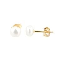 9ct 4.5-5mm Akoya Pearl Stud Earrings EOZ105CM