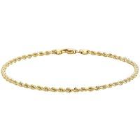 9ct Gold 7 Inch Hollow Rope Bracelet 1.26.2211