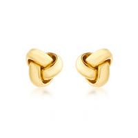 9ct Gold Small Knot Stud Earrings 1.55.6239