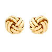 9ct 10mm Double Knot Stud Earrings 1.55.6229