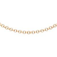 9ct rose gold 20 belcher chain 5147375