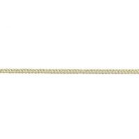 9ct Gold 18 Inch Light Filed Curb Chain G12FC18