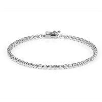 9ct white gold 100ct diamond tennis bracelet skb15917 1009ct