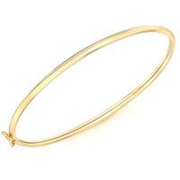 9ct Gold Ridged Edge Bangle 1.31.0693