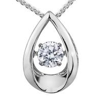 9ct white gold diamond teardrop pendant p3107w 05c 10