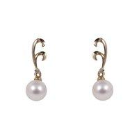 9ct Gold Pearl Earrings