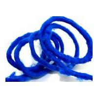9mm Pure Wool Felt Wired Cord Royal Blue