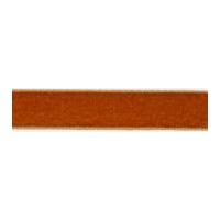 9mm Berisford Velvet Ribbon 9447 Copper