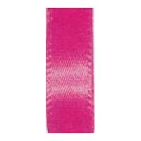 9mm berwick offray single face satin ribbon shocking pink