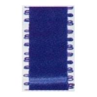 9mm Berwick Offray Feather Edge Double Face Satin Ribbon Royal