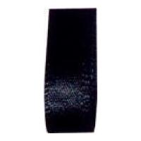 9mm Berwick Offray Single Face Satin Ribbon Black