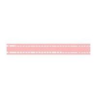 9mm celebrate grosgrain white edge ribbon baby pink