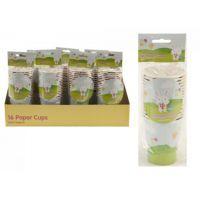9oz Pack Of 16 Easter Paper Cups