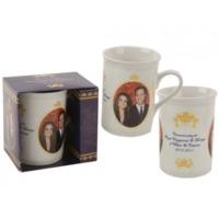 9oz Royal Couple Photo Slim Mug