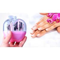 9pc stainless steel manicure pedicure set