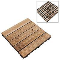9pc Wooden Floor Tiles