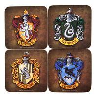 9x9cm Harry Potter Crests Coaster Pack