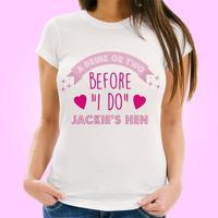 A Drink or Two Before I Do White T-Shirt