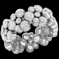 A lovely scattered diamond set l...