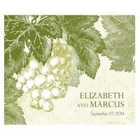 A Wine Romance Rectangular Label