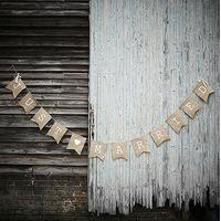 A Vintage Affair Just Married Bunting
