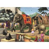 A Day at the Zoo 1000 Piece Jigsaw Puzzle