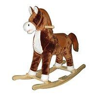 a to z rocking horse with sound and moving mouth and tail toy light br ...