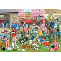 A Day at the Farm 1000 Piece Jigsaw Puzzle