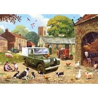A Busy Yard 1000 Piece Jigsaw Pu...