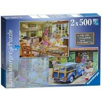 A Day With Grandpa and Grandma, 2 x 500 piece jigsaw puzzle