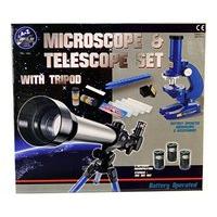 A To Z 01885 Microscope And Telescope Set With Tripod